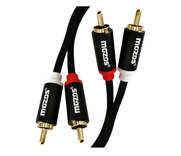 Mozos Przewód kabel 2x RCA - 2x RCA chinch 1M - 1239306 - zdjęcie 3